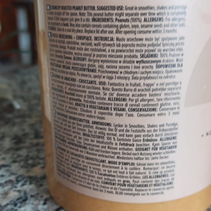 review photo of Bulk Crunchy Peanut Butter shared by @giulias on 13 Apr 2022 - review