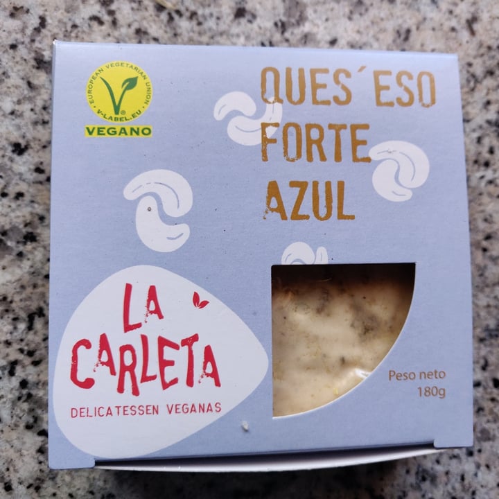 review photo of La Carleta Ques'eso Forte Azul shared by @rossvegan on 11 Nov 2021 - review