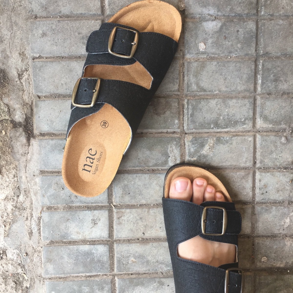 NAE Vegan Shoes Mikel Black - Chaussures Homme Vegan Made In Portugal - Cuir Écologique Résistant à L'Eau