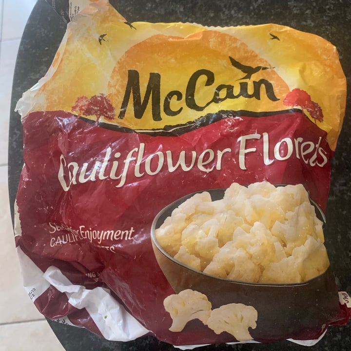 photo of McCain Cauliflower florets shared by @brokestudentvegan on  29 Jul 2020 - review
