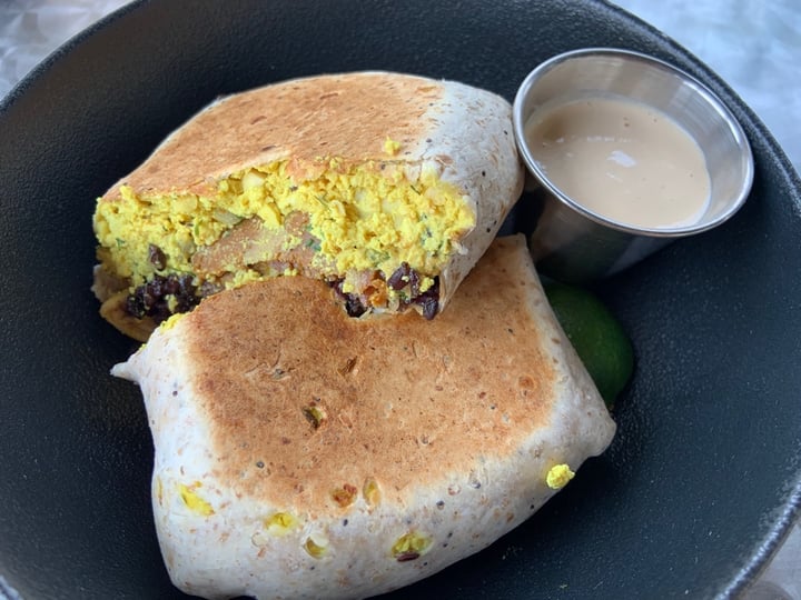 photo of The Fussy Vegan Breakfast Burrito shared by @chlo17chappell on  17 Feb 2020 - review