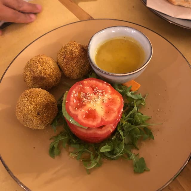 Photo of the dish “Polpette Zucca E Ceci”