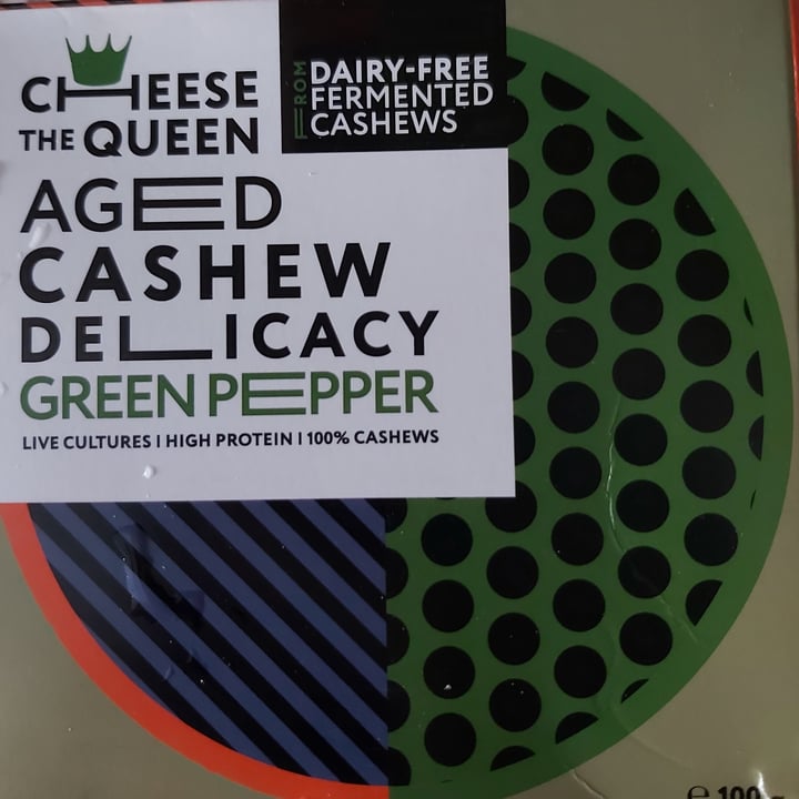 photo of Cheese the Queen Green pepper aged cashew shared by @josephin on  15 Apr 2022 - review