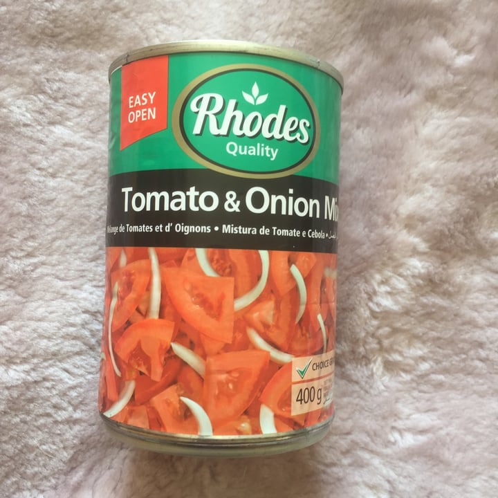 photo of Rhodes Tomato & onion mix shared by @samantha2smith on  14 Dec 2021 - review