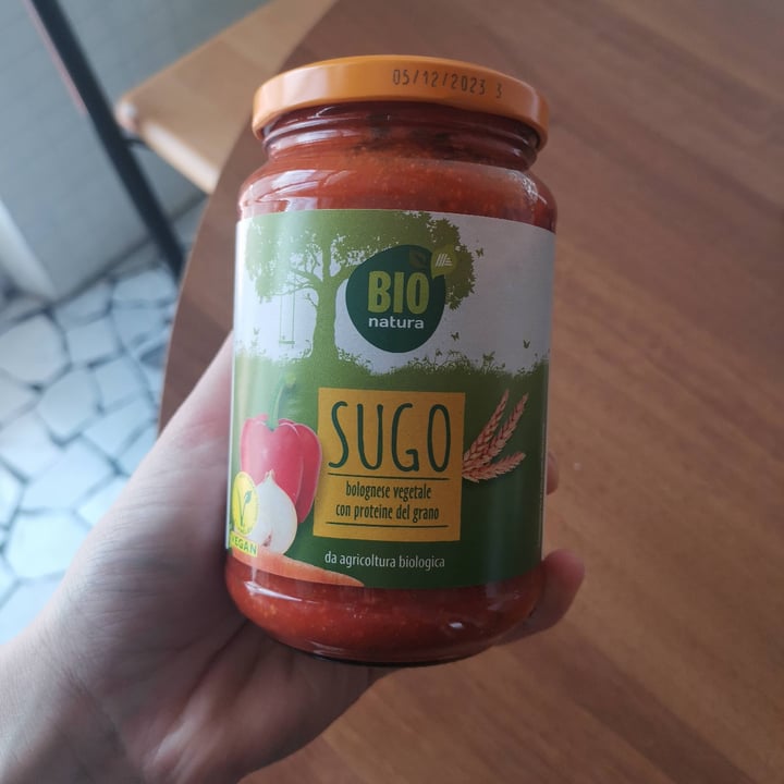 review photo of Bio Natura Sugo Bolognese vegetale shared by @saradema18 on 13 Apr 2022 - review