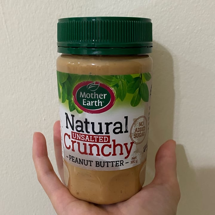 photo of Mother Earth crunchy peanut butter (unsalted) shared by @tabs on  25 Mar 2022 - review