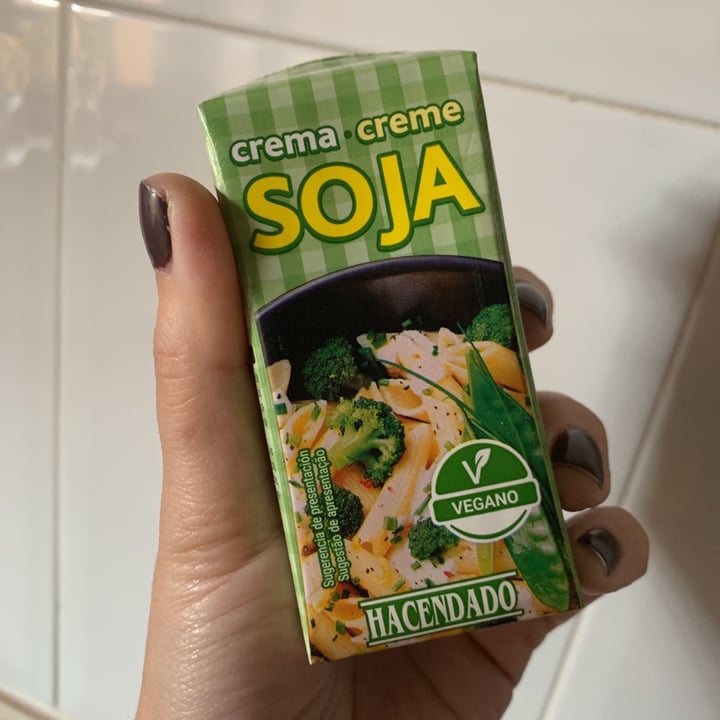 review photo of Hacendado Crema de Soja (Nata) shared by @almuclun on 05 Feb 2021 - review