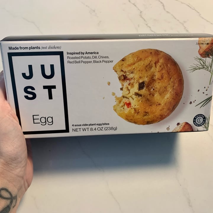 photo of JUST Egg Sous Vide  Plant Based Egg Bites shared by @denised033 on  26 Jan 2022 - review