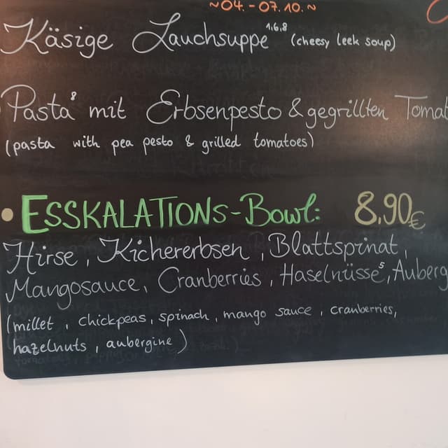 Foto del piatto “Esskalations Bowl”
