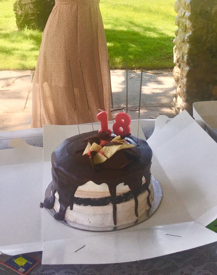 photo of Flour of Life Bakery Vegan Chocolate Cake shared by @missamethyst on  20 Feb 2020 - review