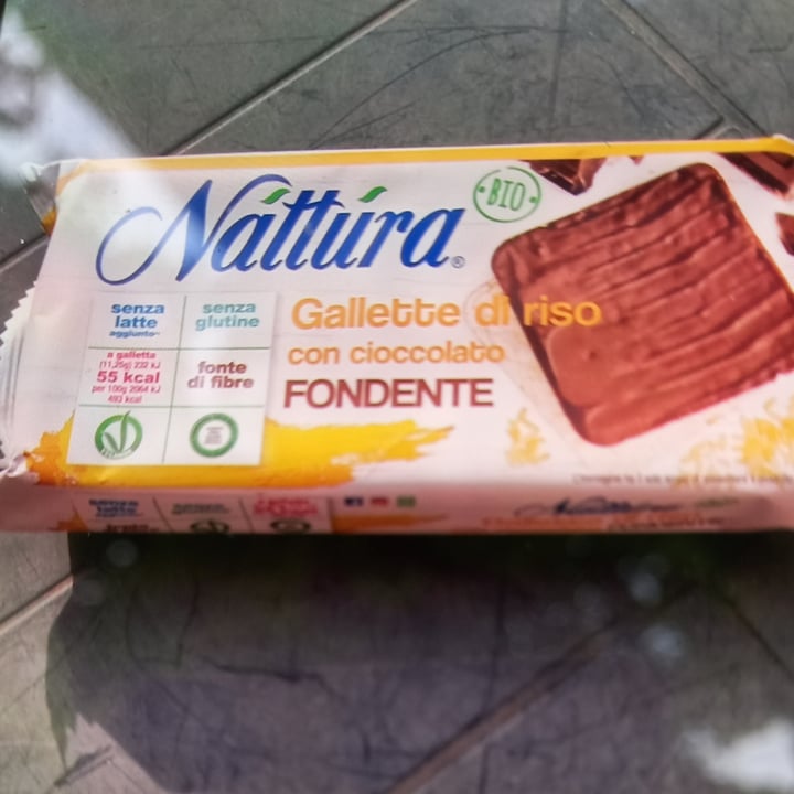 photo of Nattura Gallette di Riso Al Cioccolato Fondente shared by @silvi56 on  04 May 2022 - review