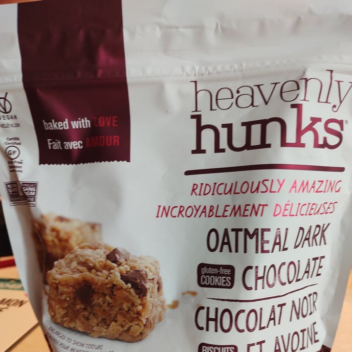review photo of Heavenly Hunks Oatmeal Dark Chocolate Chip Cookies shared by @perrine on 18 Feb 2022 - review