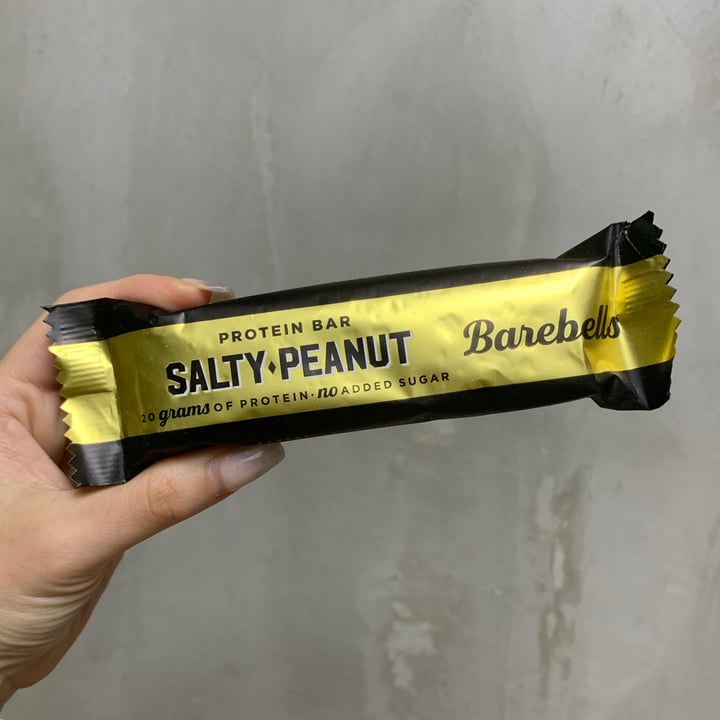 photo of Barebells Vegan Salty Peanut Protein Bar shared by @krystalheng on  25 Jun 2021 - review