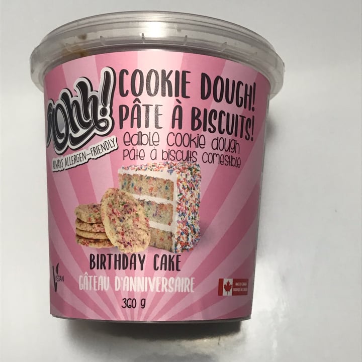 photo of Ohh! Cookie dough shared by @vegan4lyfe on  01 Nov 2021 - review