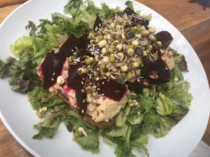 photo of The Courtyard Café Vegan Open Sandwich shared by @ethanmyers on  23 Dec 2019 - review