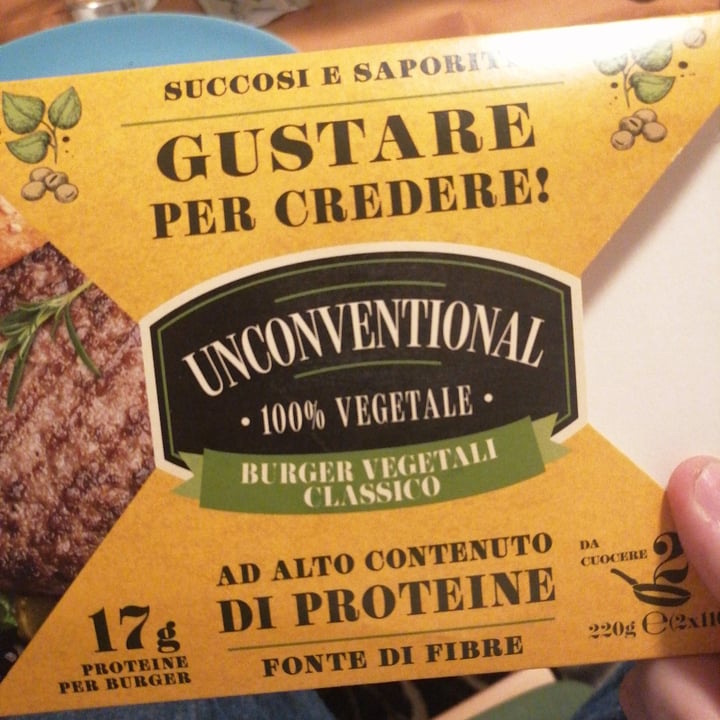 photo of Unconventional Burger Vegetale Classico - Classic Burger shared by @aconito88 on  11 Oct 2022 - review