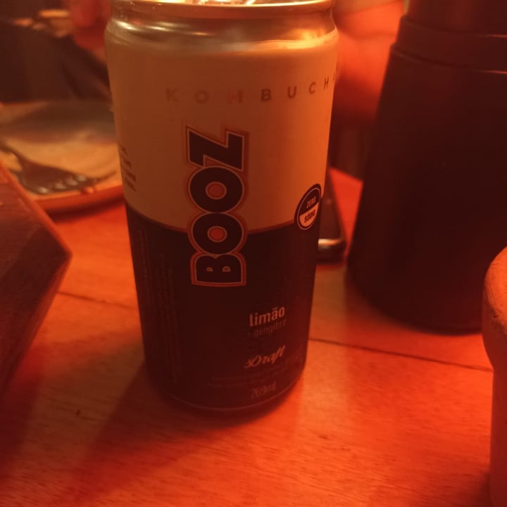 photo of Booz Kombucha Kombucha limão e gengibre shared by @tafarelgrolli on  15 May 2022 - review