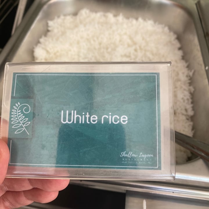 photo of Shallow Lagoon Restaurant White rice shared by @neil on  22 Jan 2022 - review