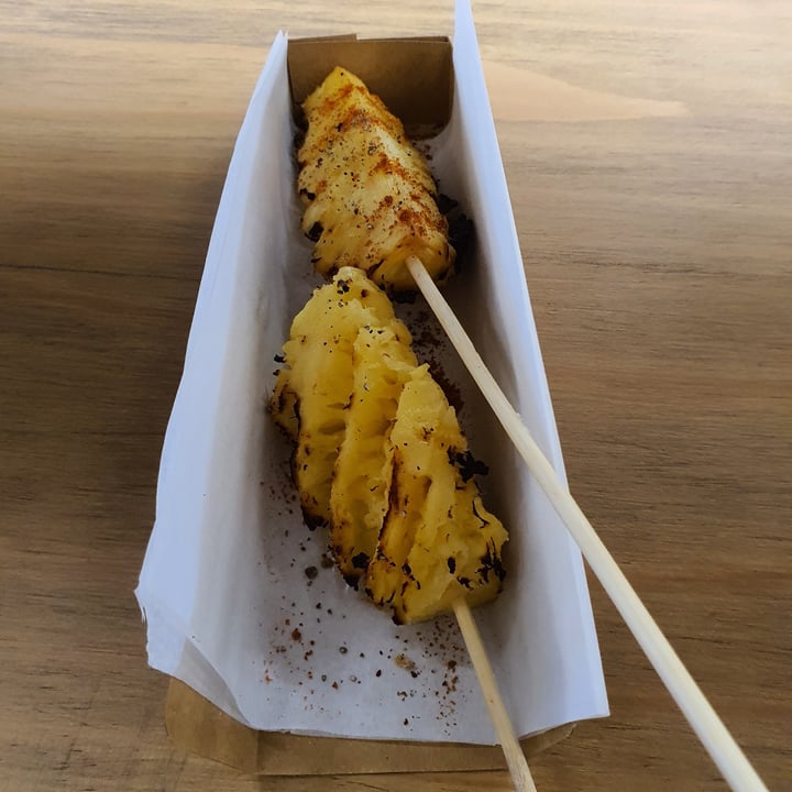 photo of INDIKAAP Ayurvedic, Vegan Products & Services Grilled Pineapple shared by @theflipsideofg on  30 Sep 2021 - review