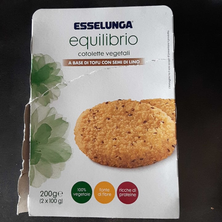 review photo of Esselunga equilibrio Cotolette Vegetali A Base Di Tofu Con Semi Di Lino shared by @ale-cip on 11 Jun 2022 - review