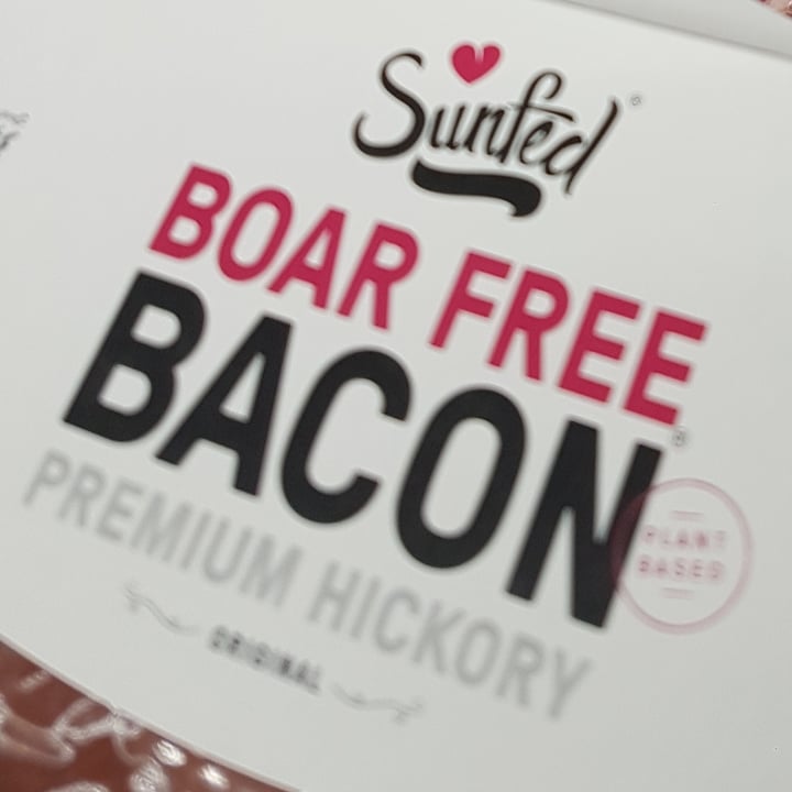 photo of Sunfed Sunfed® Boar Free Bacon™ Premium Hickory shared by @vegkate11 on  09 Jul 2020 - review