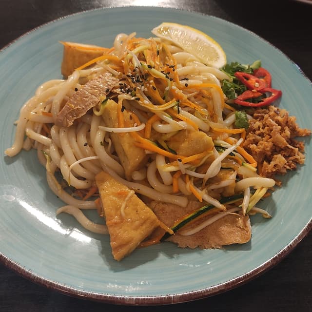 菜肴“Fox Udon”的照片