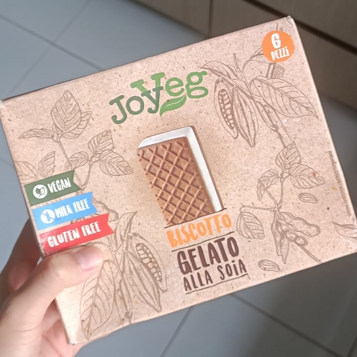 photo of JoyVeg Biscotto gelato alla soia shared by @ahungryveg on  28 Nov 2022 - review