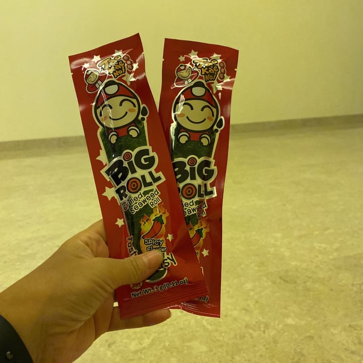 photo of Taokaenoi Big Roll grilled seaweed roll (Spicy) shared by @piggy-egg on  29 Apr 2021 - review