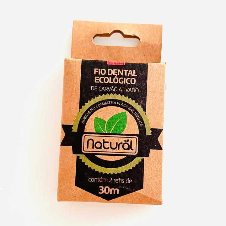 review photo of Orgânico Natural Refil Fio Dental Ecológico com Carvão Ativado shared by @alessandracastello on 20 Oct 2022 - review