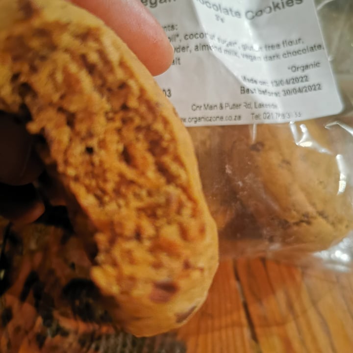 photo of Organic Zone Vegan chocolate cookies shared by @carmz on  19 Apr 2022 - review