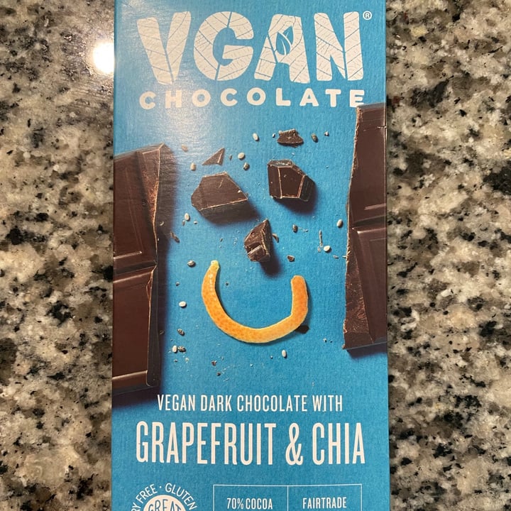 photo of VGAN Chocolate Vegan Dark Chocolate With Grapefruit & Chia shared by @mcobianm on  10 Aug 2021 - review