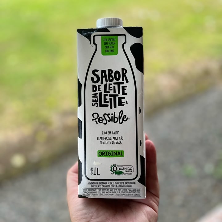 photo of Possible Sabor de Leite Sem Leite Original  shared by @edersontav on  27 May 2022 - review