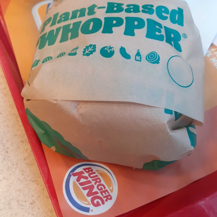 photo of Burger King Plant-based Whopper shared by @evav on  19 Jul 2021 - review
