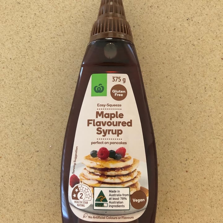 photo of Woolworths Maple Flavoured Syrup shared by @cristina4 on  14 Aug 2021 - review