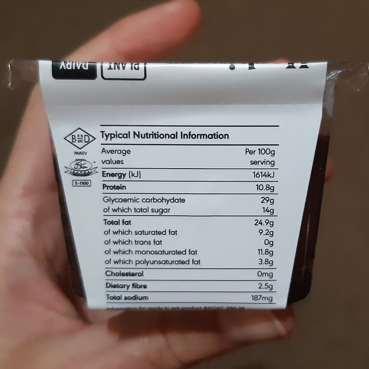 review photo of Herbivore Hazelnut Chocolate Cheesecake shared by @lpandel on 07 Nov 2021 - review