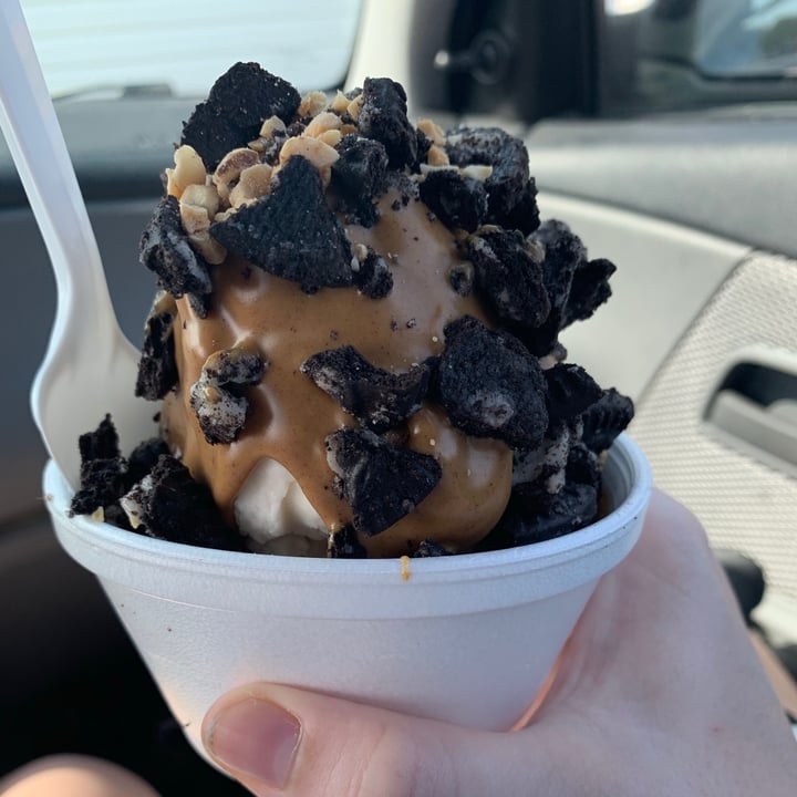 photo of Frosty's Ice Cream Peanut Butter Sundae shared by @bmbell11 on  01 Oct 2020 - review