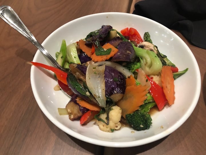photo of Love Organic Cafe Spicy Eggplant 🍆 shared by @ryankatz on  02 Apr 2020 - review