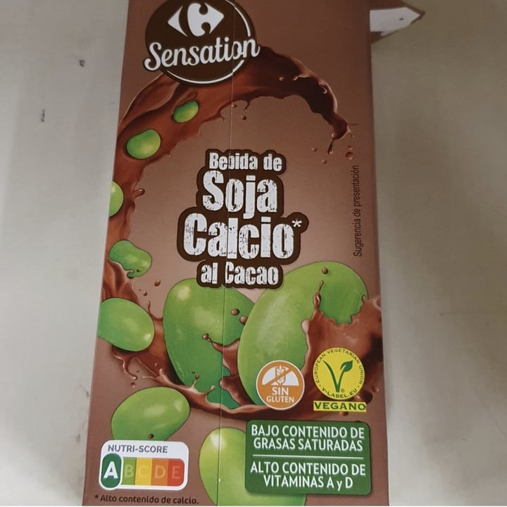 review photo of Carrefour Sensation Bebida De Soja Calcio Al Cacao shared by @espe on 02 Dec 2021 - review
