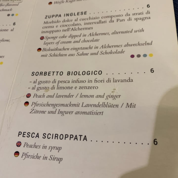 review photo of Ristorante Bue D'Oro Sorbetto Limone e Zenzero shared by @akelidevi on 26 Sep 2022 - review