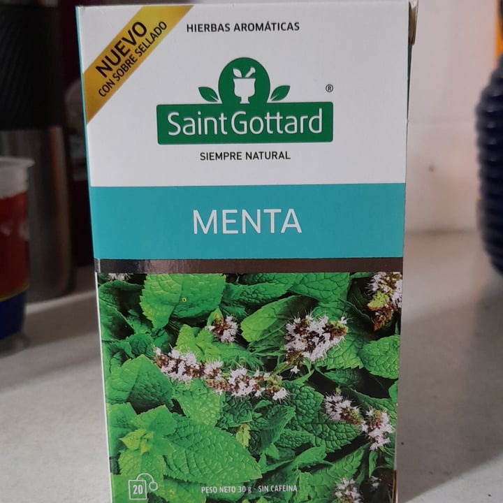 photo of Saint gottard Digest hierbas aromaticas y menta shared by @lucianafiorella1 on  07 Apr 2022 - review