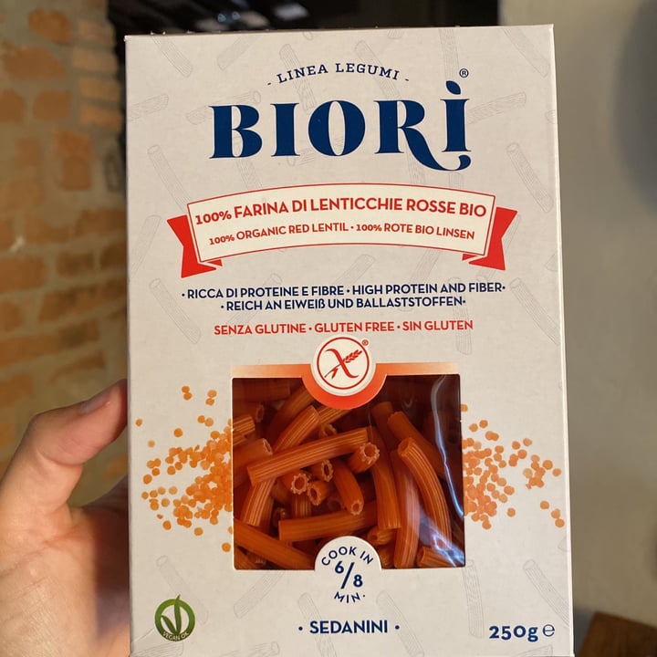 photo of Biori Biori' Sedanini di Lenticchie Rosse Bio shared by @tmonks27 on  11 Aug 2021 - review