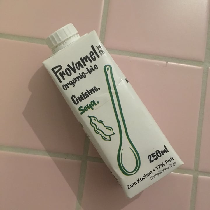 review photo of Provamel Soya Single Cream shared by @joeakajoe on 07 Jan 2020 - review
