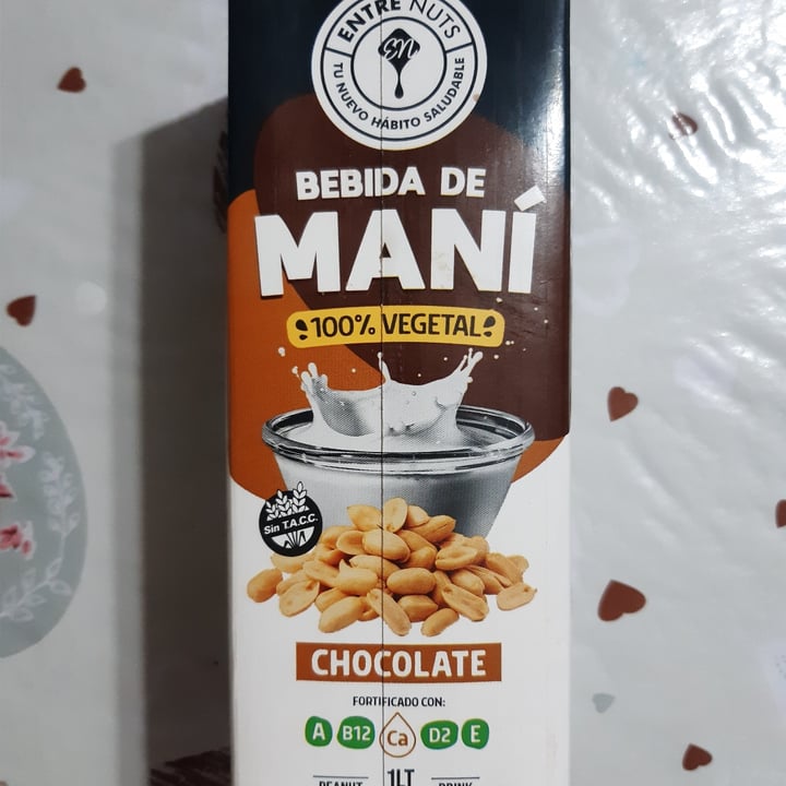 photo of EntreNuts bebida de mani sabor chocolate shared by @agus155 on  21 May 2022 - review