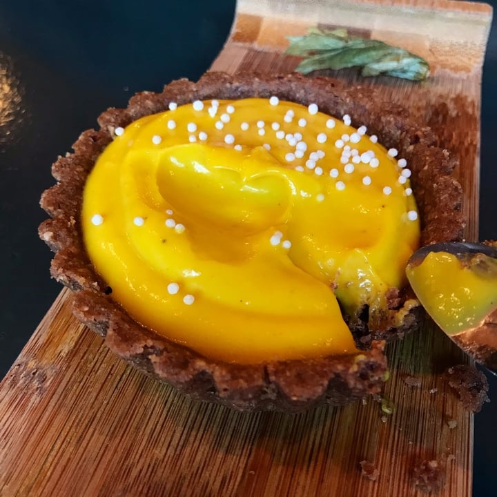 photo of Sushi Momo Végétalien Passionfruit Tart shared by @homeisnorth on  22 Dec 2019 - review