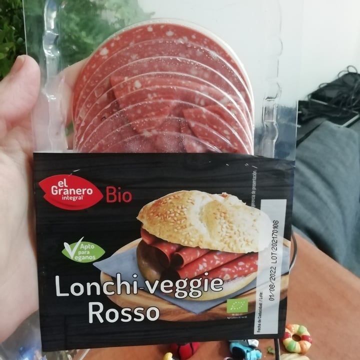 photo of El Granero Integral Lonchi veggie rosso shared by @giadi91 on  10 Mar 2022 - review