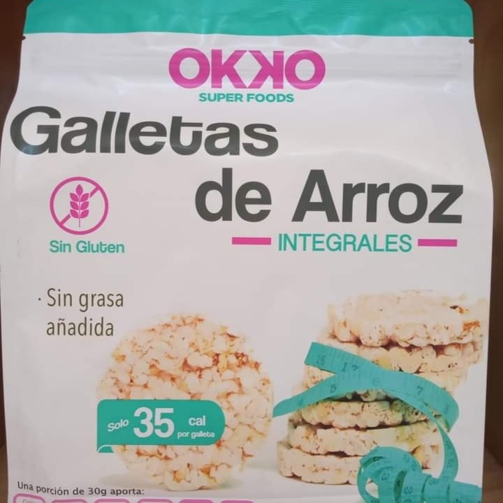 review photo of Okko Super Foods Galletas De Arroz shared by @lupitadiaz on 07 Oct 2021 - review