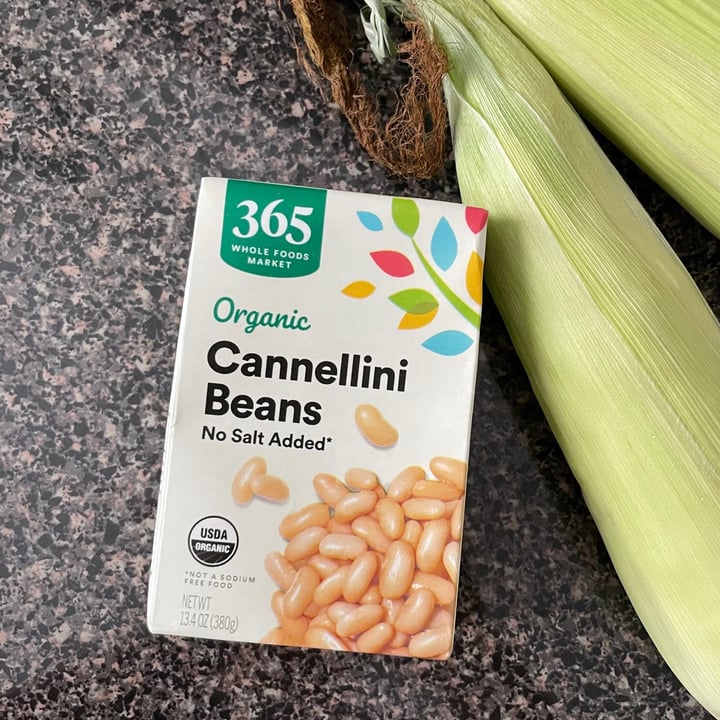review photo of Whole Foods Market Organic Cannellini Beans - No Salt Added shared by @aqualing on 09 Jul 2021 - review