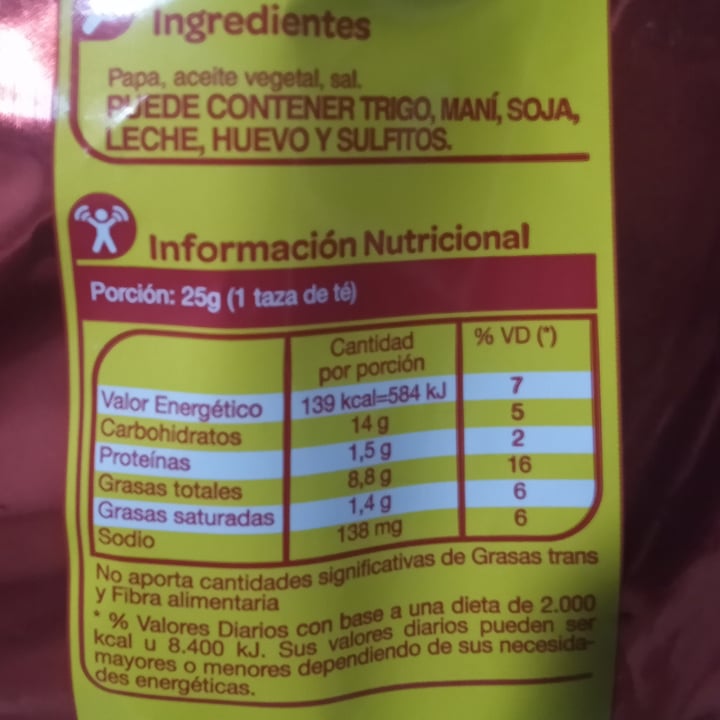 photo of Carrefour Papas fritas corte tradicional shared by @sashii on  14 Mar 2021 - review