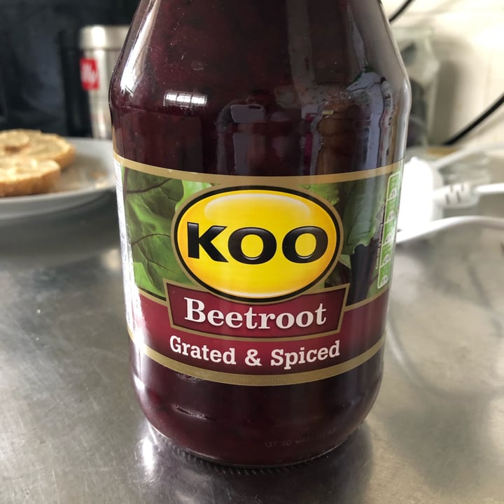 photo of Koo Beetroot Grated and Spiced shared by @msittmann on  23 Oct 2021 - review