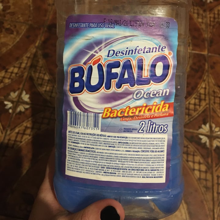 photo of Búfalo Ind. e Com. Produtos Quimico LTDA Desinfetante shared by @otlariadne on  21 Jul 2021 - review